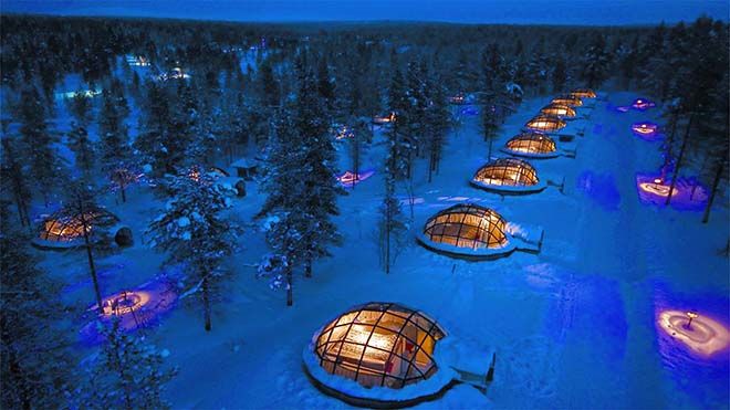 Отель Kakslauttanen Arctic Resort